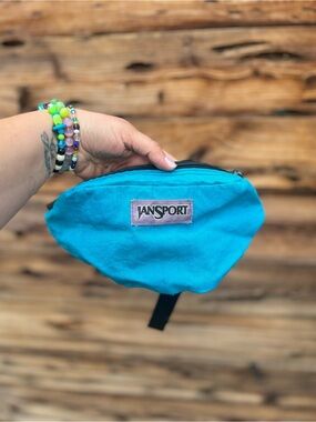 JANSPORT | Vintage Teal Blue Fanny Pack